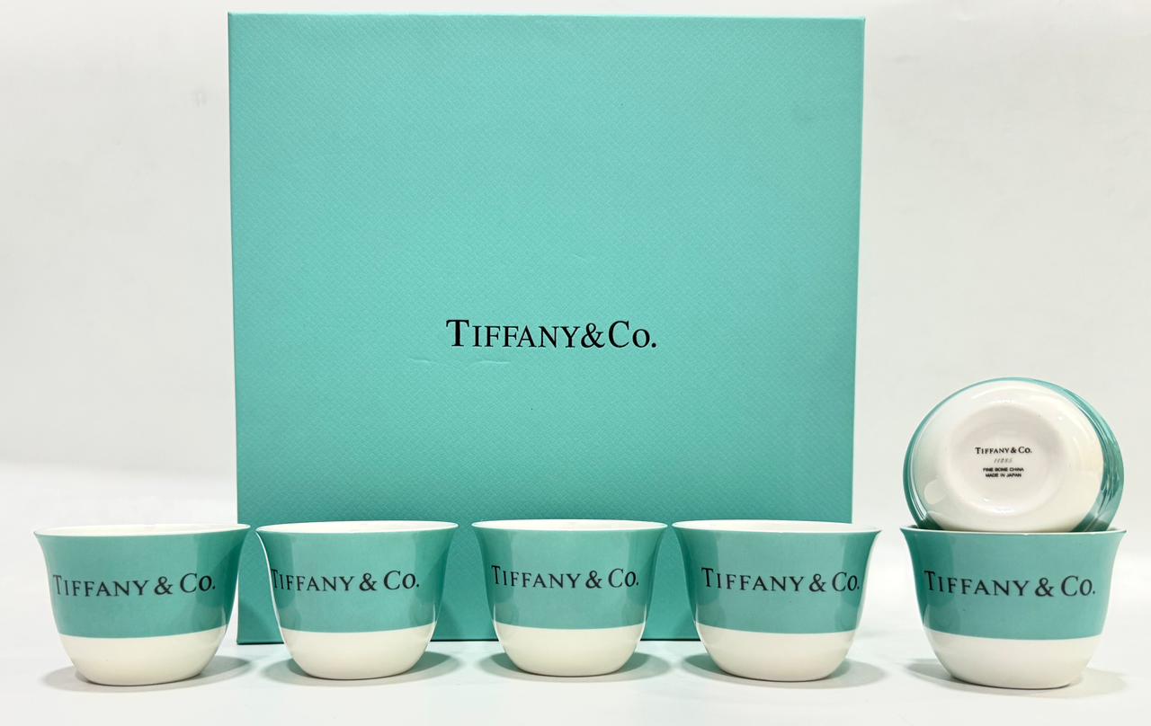 Tiffany & Co. Arabic coffee set of six cups